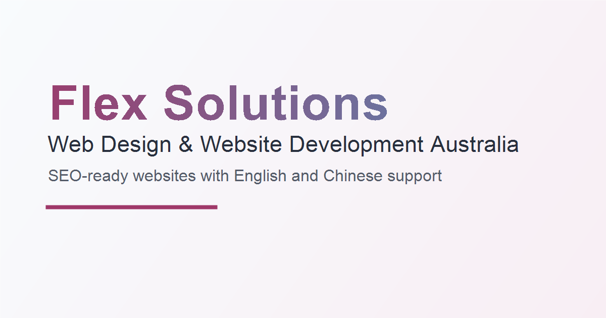 Flex Solutions | Websites & Business Systems for Australian Small ...